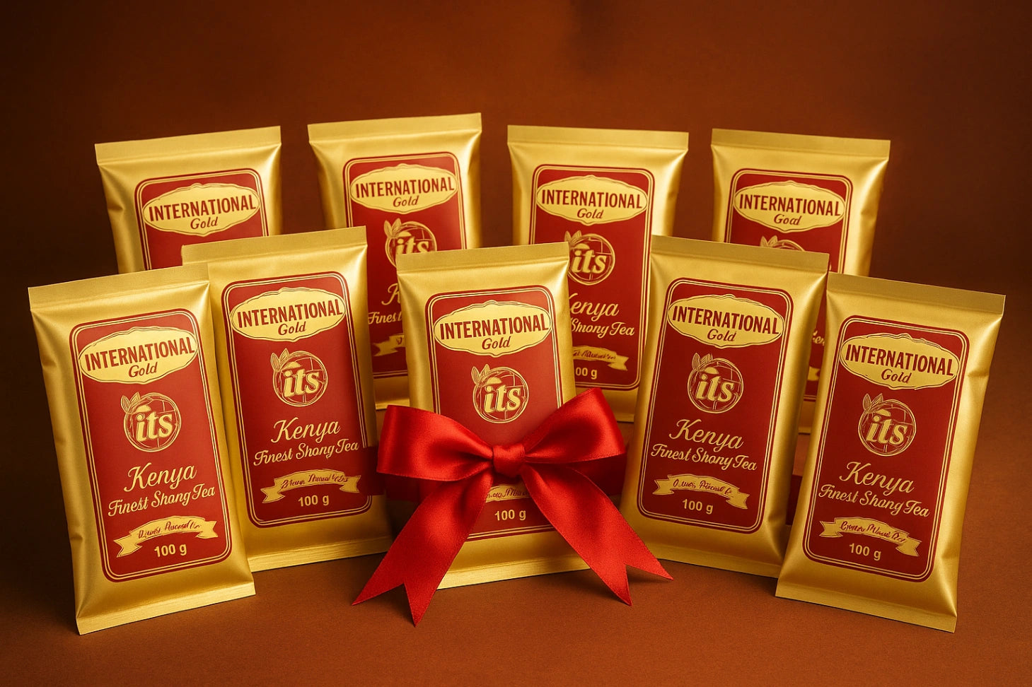 International Gold Tea 1000 GM (Packet of 10) Premium Kenya Tea