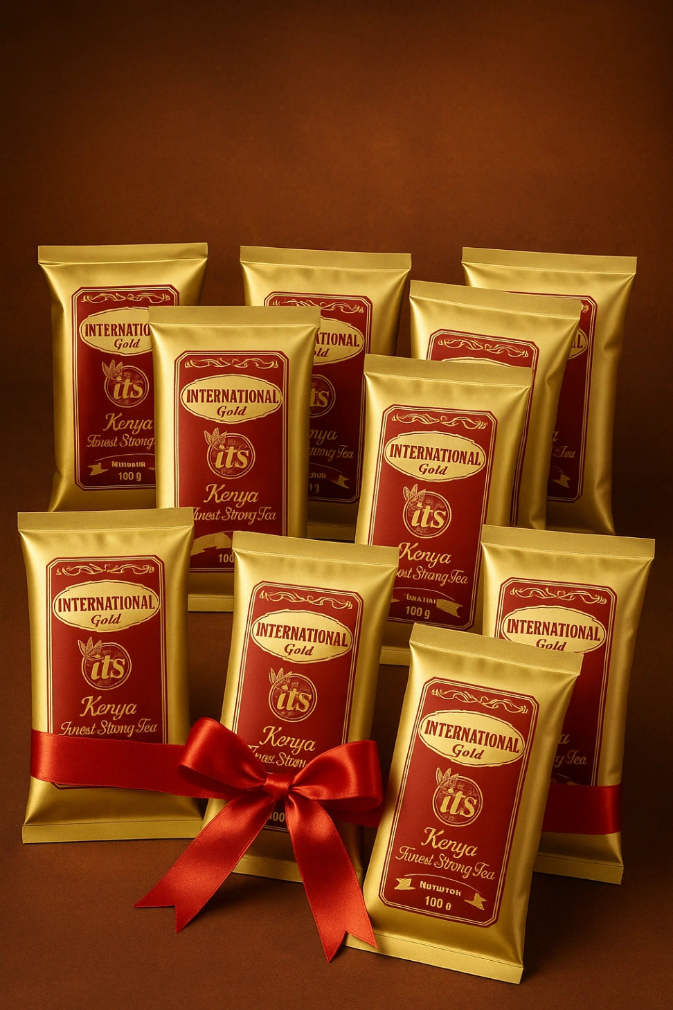 International Gold Tea 1000 GM (Packet of 10) Premium Kenya Tea